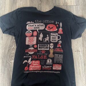 Specialized Black Men's Short Sleeve The Office Graphic Tee